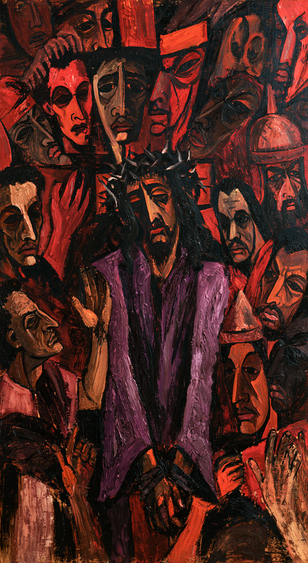 Ecce Homo - Expressionist · Porträt n° 5 - Christliche Kunst