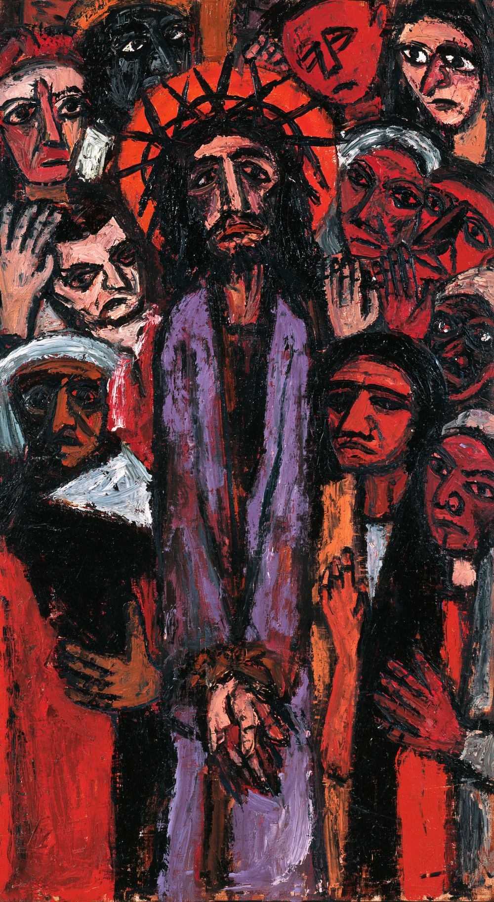 Ecce Homo - Expressionist · Porträt n° 7 - Christliche Kunst