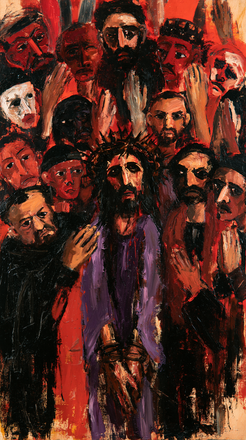 Ecce Homo - Expressionist · Porträt n° 9 - Christliche Kunst