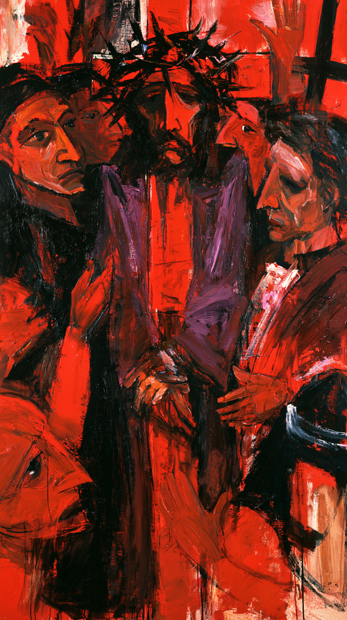 Ecce Homo - Expressionist · Porträt n° 10 - Christliche Kunst