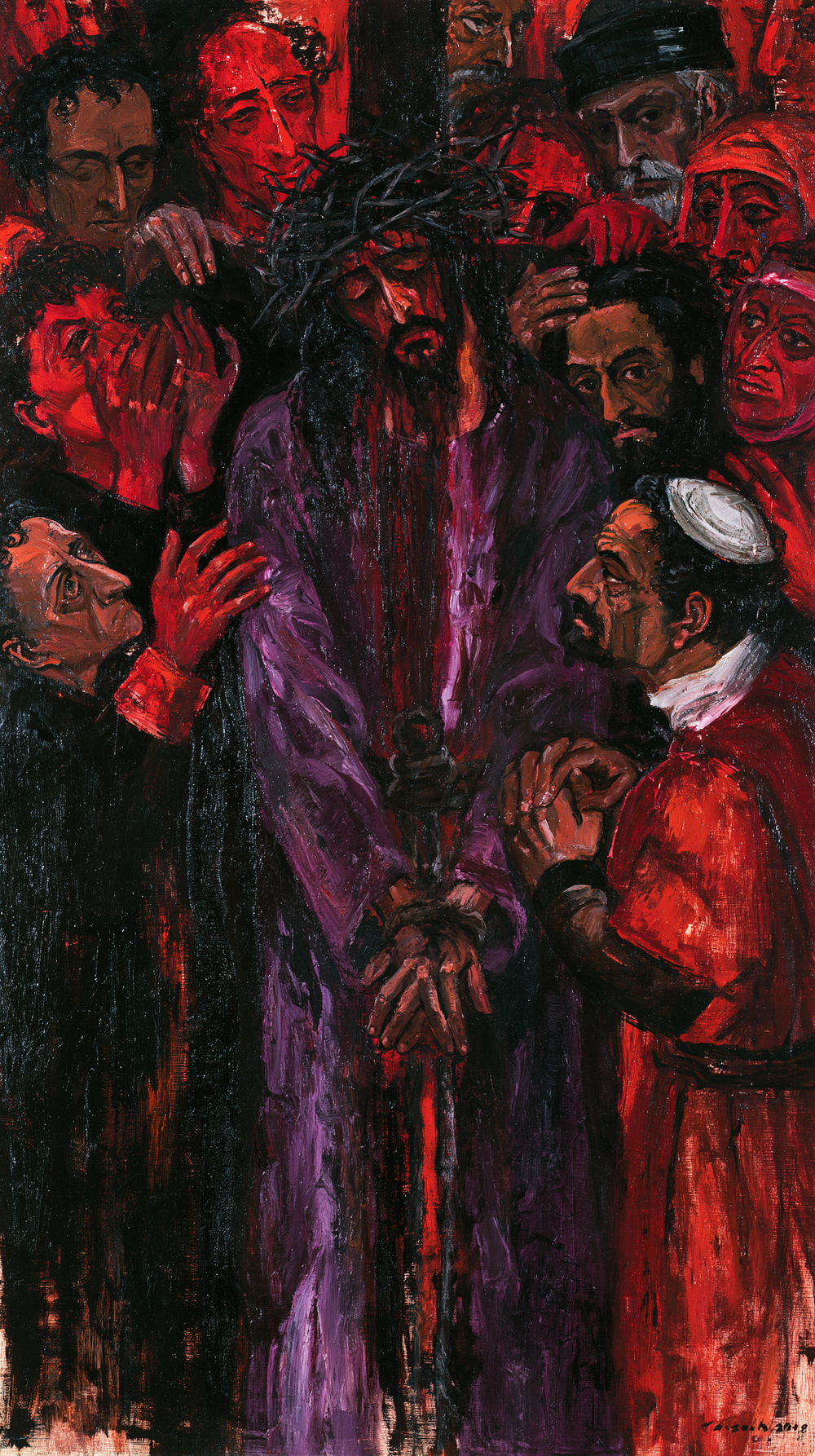 Ecce Homo - Expressionist · Porträt n° 12 - Christliche Kunst