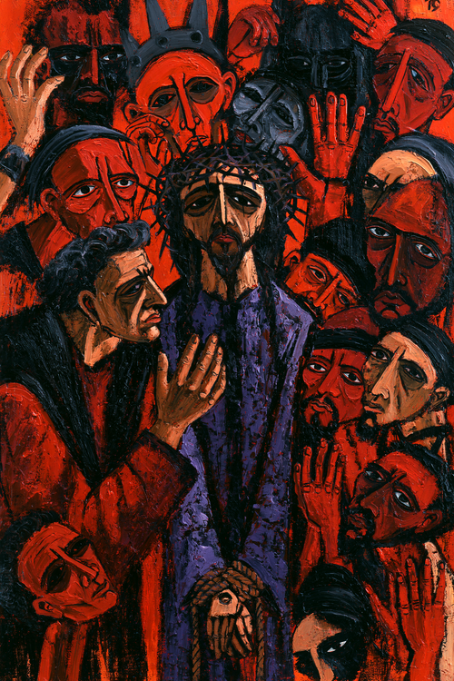 Ecce Homo - Expressionist · Porträt n° 14 - Christliche Kunst