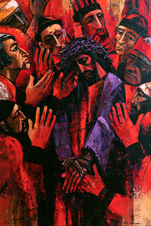 Ecce Homo - Expressionist · Porträt n° 15 - Christliche Kunst