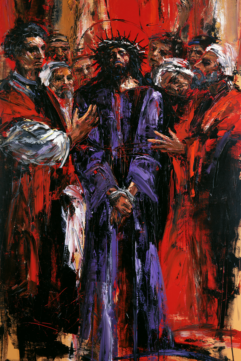 Ecce Homo - Expressionist · Porträt n° 16 - Christliche Kunst