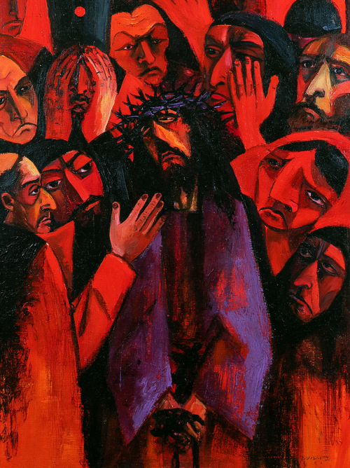 Ecce Homo - Expressionist · Porträt n° 17 - Christliche Kunst