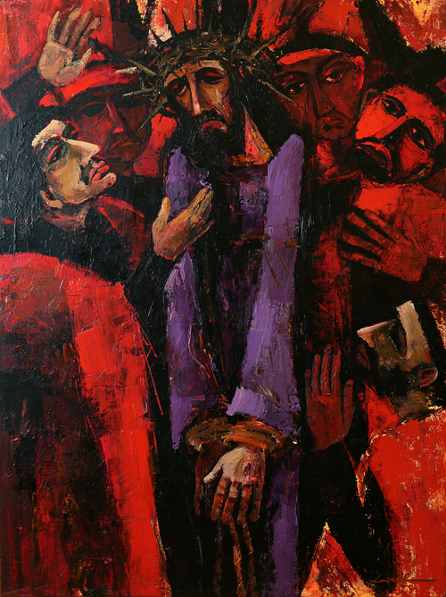 Ecce Homo - Expressionist · Porträt n° 18 - Christliche Kunst