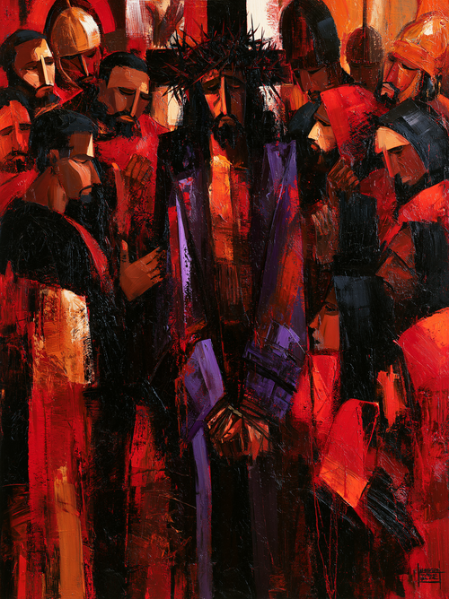 Ecce Homo - Expressionist · Porträt n° 19 - Christliche Kunst