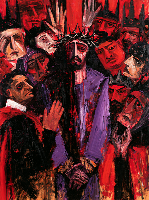 Ecce Homo - Expressionist · Porträt n° 20 - Christliche Kunst