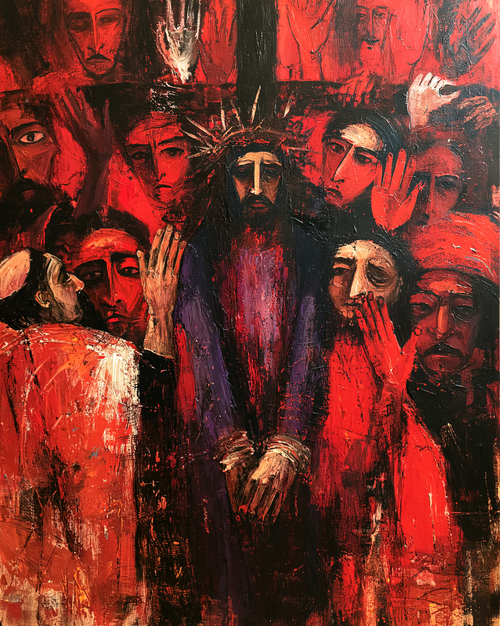Ecce Homo - Expressionist · Porträt n° 22 - Christliche Kunst