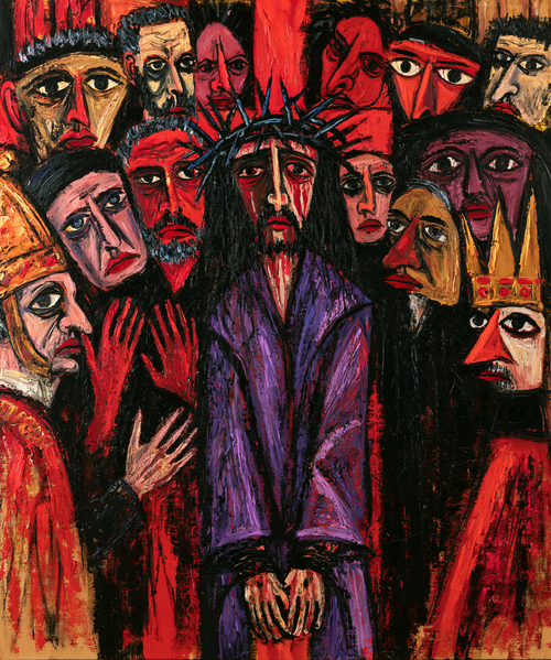 Ecce Homo - Expressionist · Porträt n° 24 - Christliche Kunst