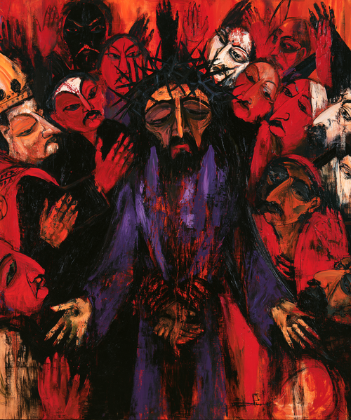 Ecce Homo - Expressionist · Porträt n° 26 - Christliche Kunst