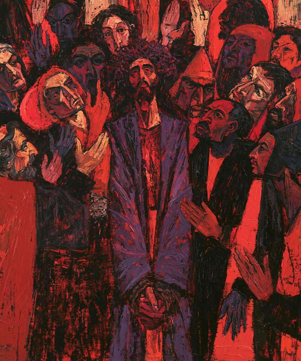 Ecce Homo - Expressionist · Porträt n° 27 - Christliche Kunst