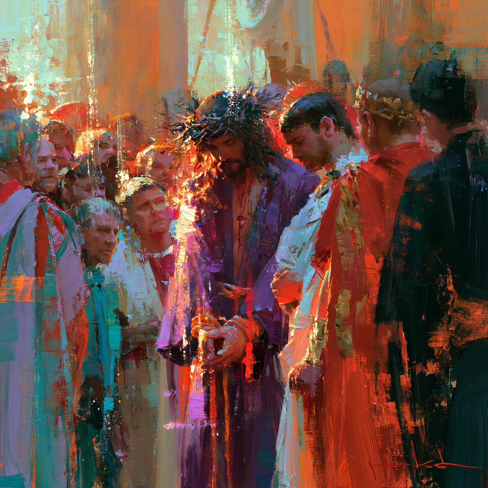 Ecce Homo - Impressionist · Carré n° 1 - Christliche Kunst