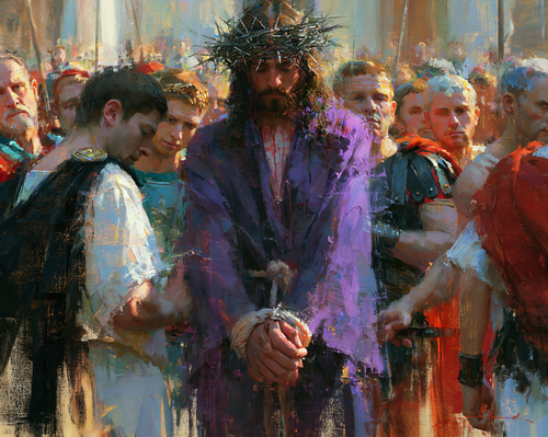 Ecce Homo - Impressionist · Landschaft n° 2 - Christliche Kunst
