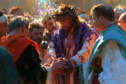 Ecce Homo - Impressionist · Landschaft n° 11 - Christliche Kunst