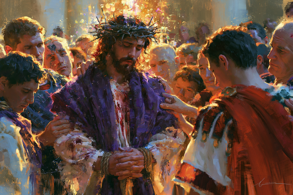 Ecce Homo - Impressionist · Landschaft n° 12 - Christliche Kunst