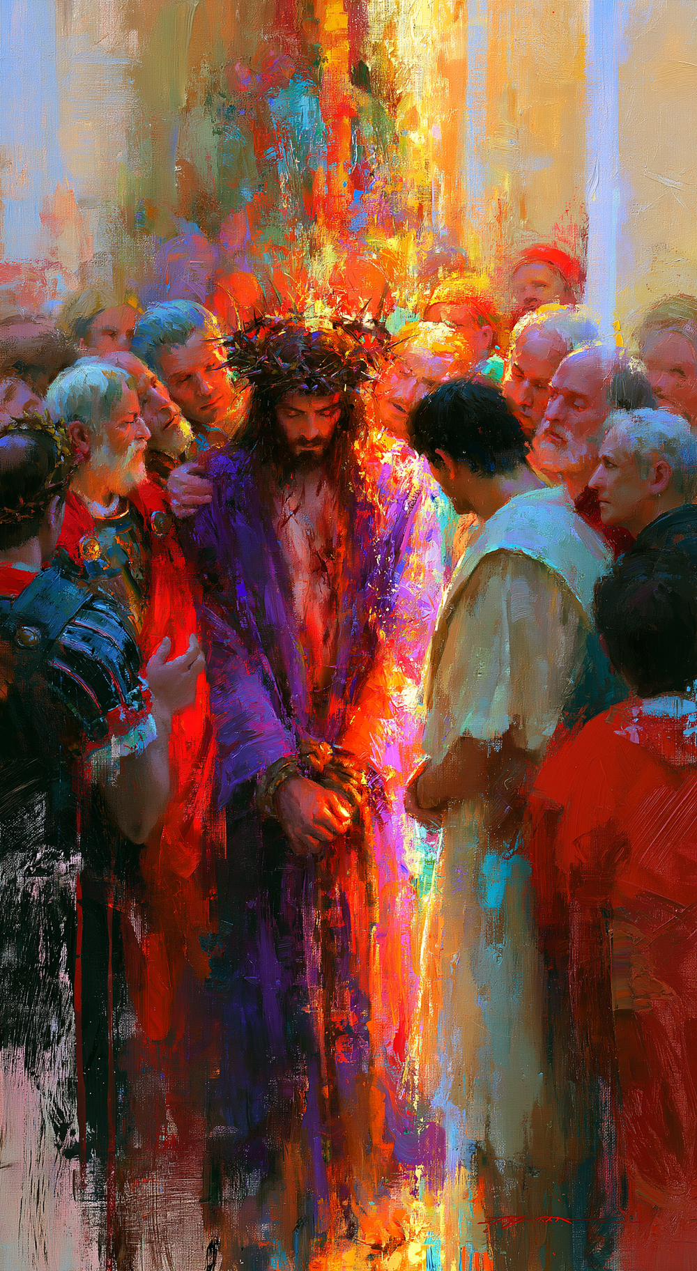 Ecce Homo - Impressionist · Porträt n° 10 - Christliche Kunst