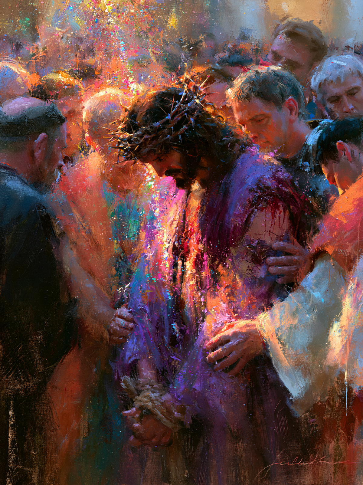 Ecce Homo - Impressionist · Porträt n° 17 - Christliche Kunst