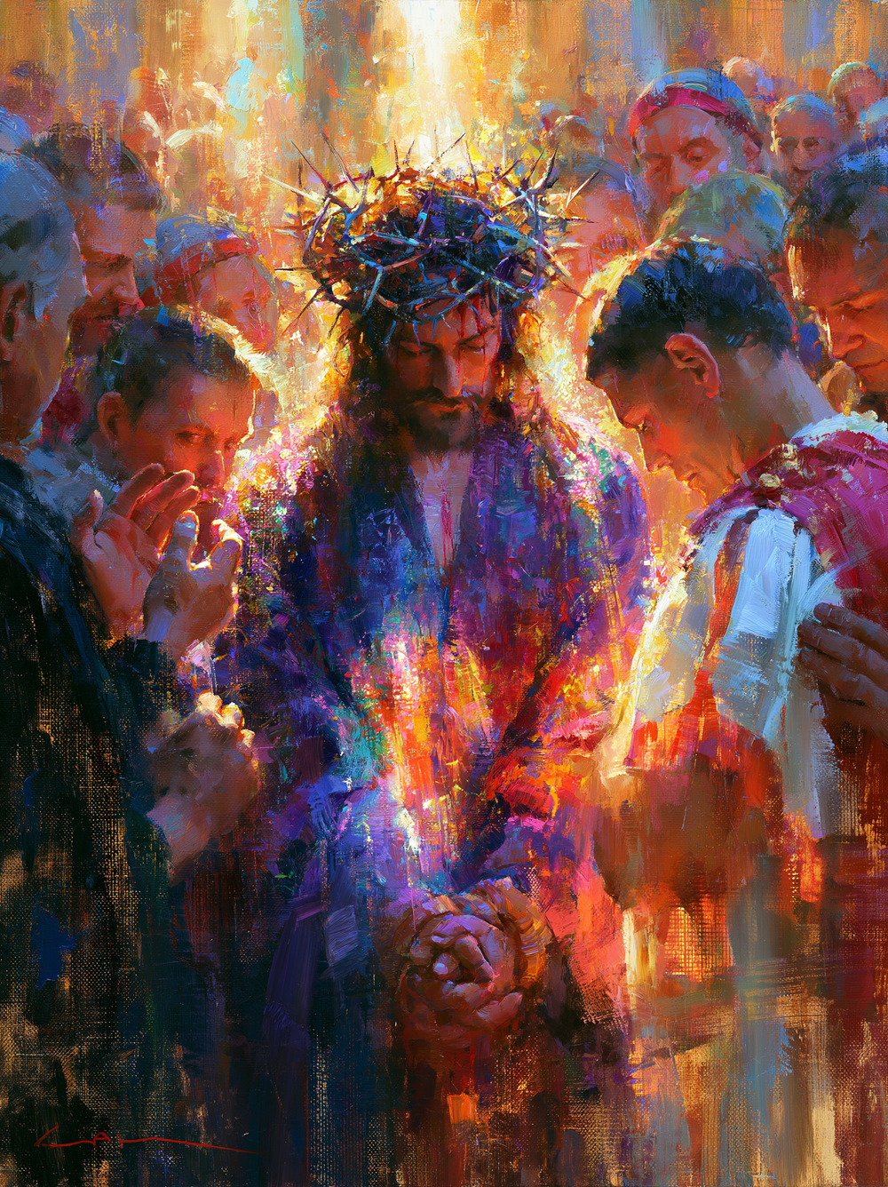 Ecce Homo - Impressionist · Porträt n° 19 - Christliche Kunst