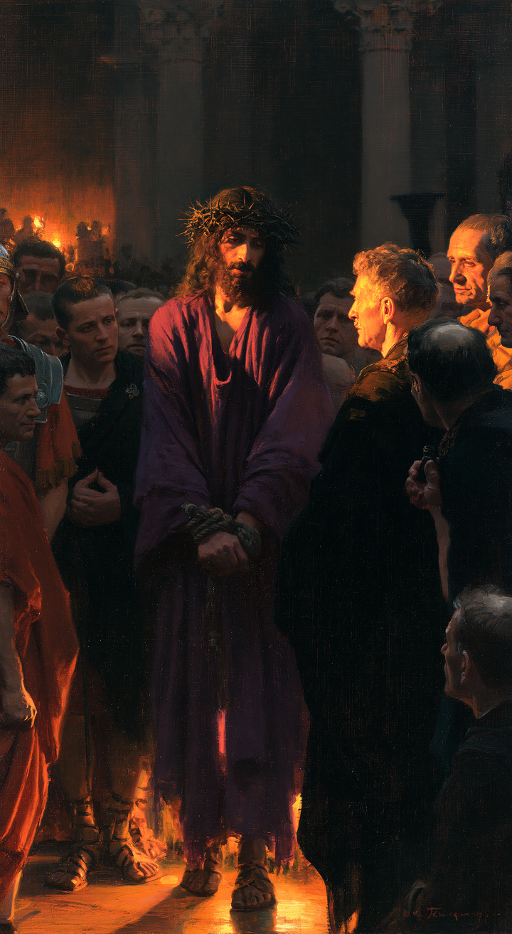 Ecce Homo — Purple Above the Low Embers