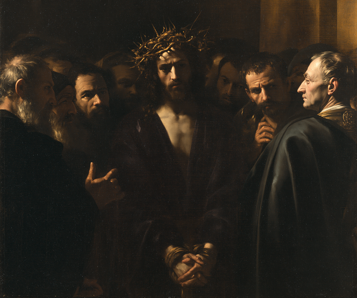 Ecce Homo - Schwarz und Gold · Landschaft n° 4