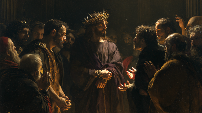 Ecce Homo - Schwarz und Gold · Landschaft n° 18