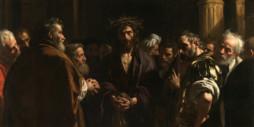 Ecce Homo - Schwarz und Gold · Landschaft n° 22 - Christliche Kunst