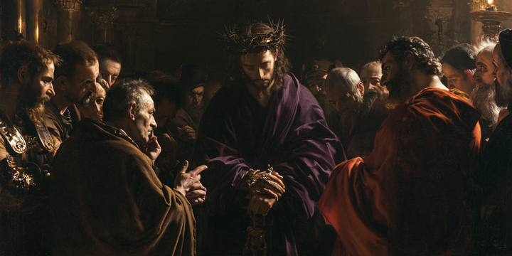 Ecce Homo - Black and gold · Landscape n° 24