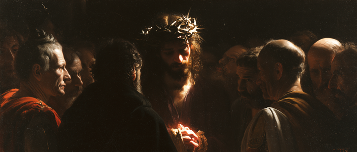 Ecce Homo - Black and gold · Landscape n° 27