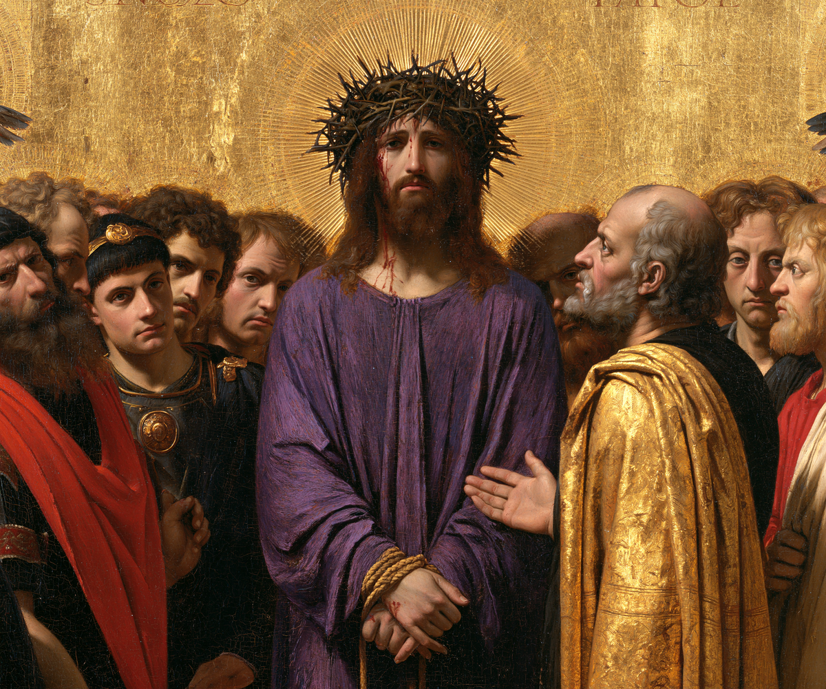 Ecce Homo - Heiliges Gold · Landschaft n° 1 - Christliche Kunst