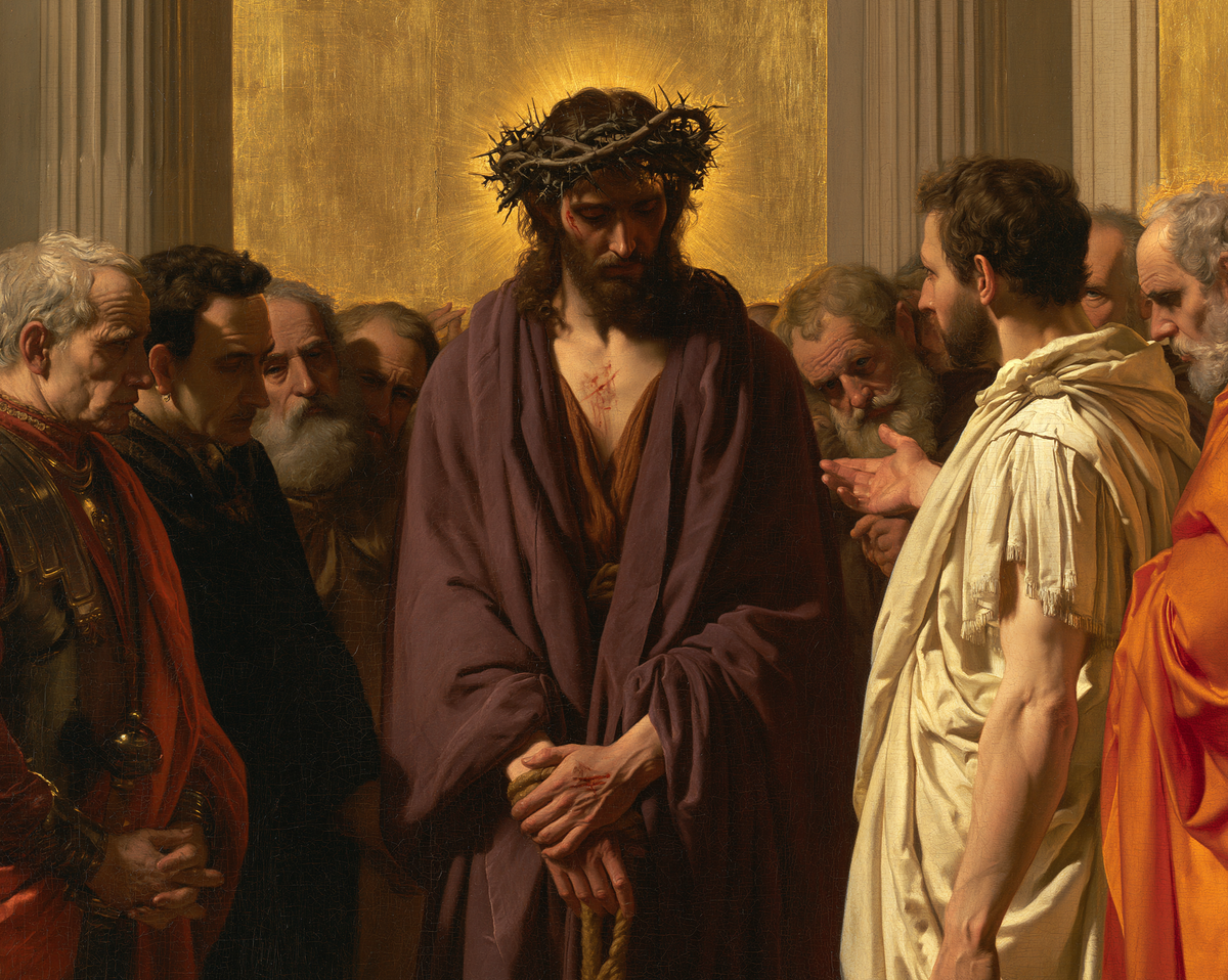 Ecce Homo - Heiliges Gold · Landschaft n° 4 - Christliche Kunst