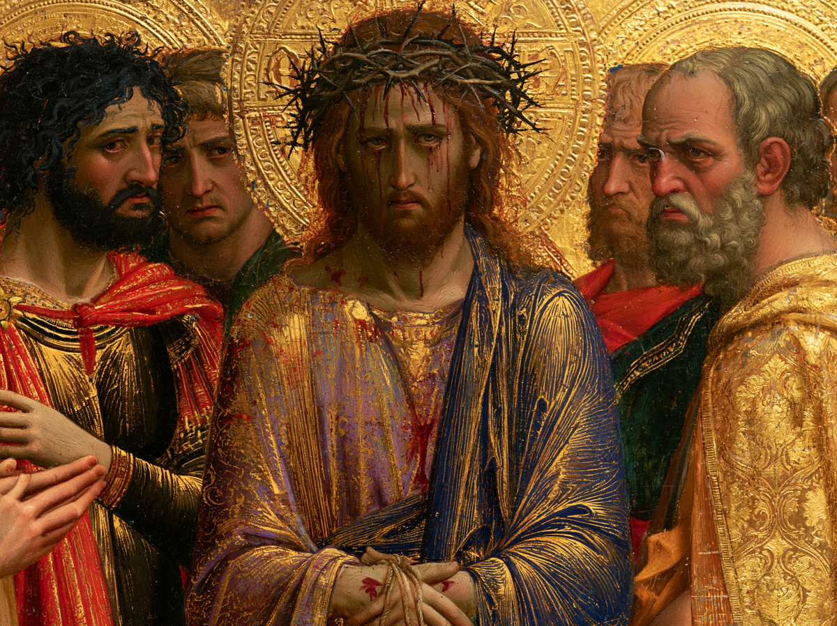 Ecce Homo - Heiliges Gold · Landschaft n° 8 - Christliche Kunst