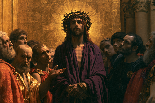 Ecce Homo - Heiliges Gold · Landschaft n° 11 - Christliche Kunst