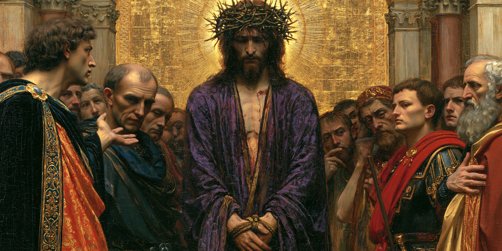 Ecce Homo - Heiliges Gold · Landschaft n° 16 - Christliche Kunst