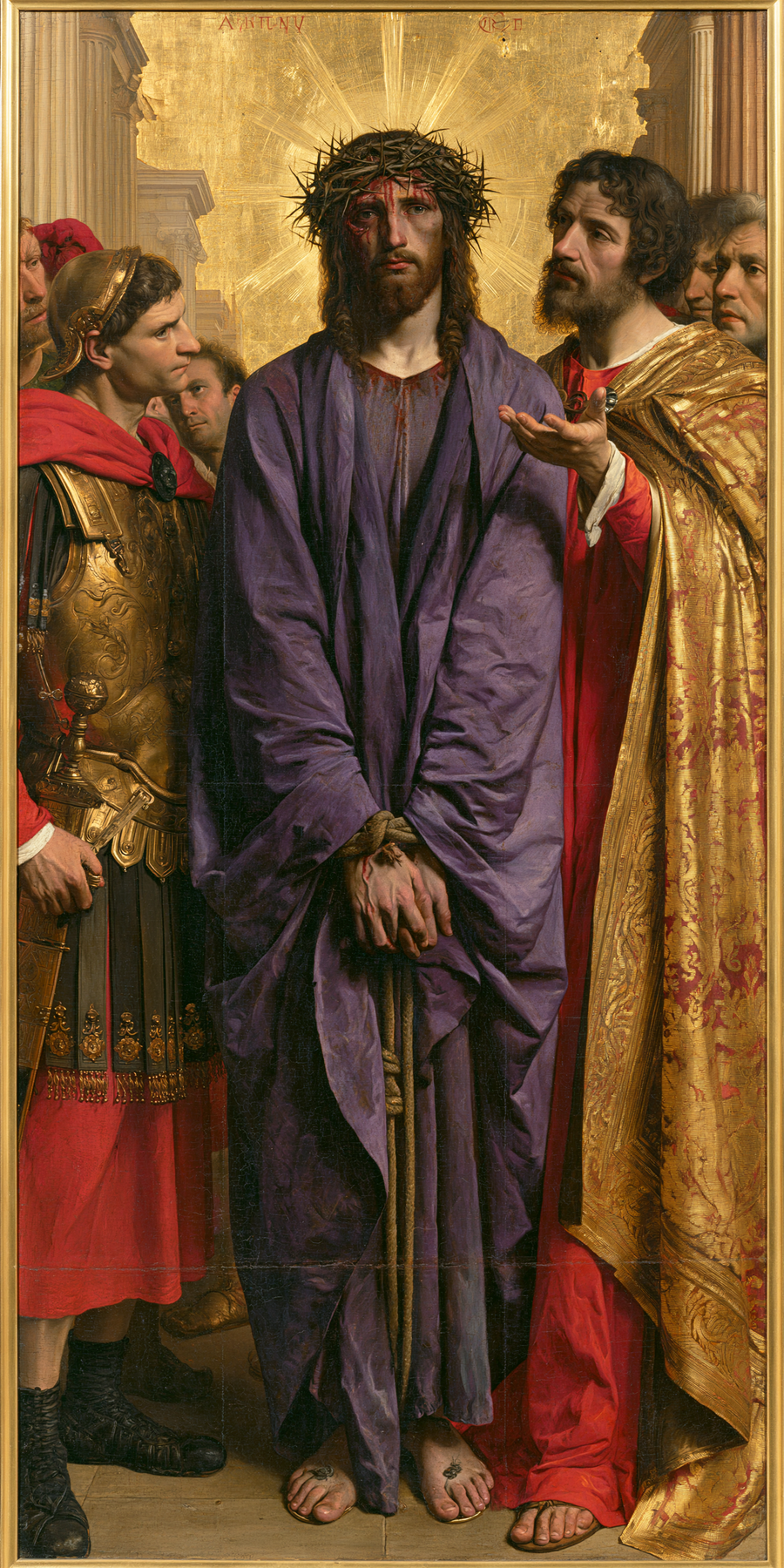 Ecce Homo - Sacred golden · Portrait n° 1