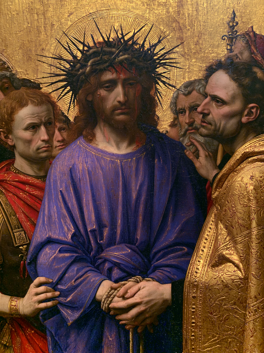 Ecce Homo - Sacred golden · Portrait n° 16