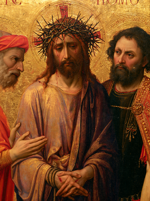 Ecce Homo - Heilig golden · Porträt n° 18 - Christliche Kunst