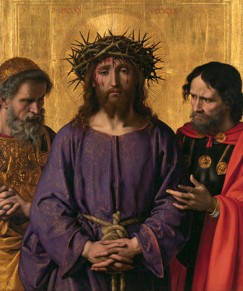 Ecce Homo - Heilig golden · Porträt n° 25 - Christliche Kunst