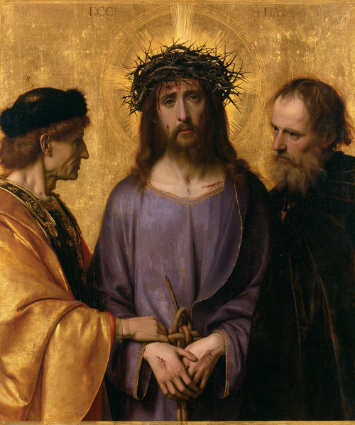 Ecce Homo - Heilig golden · Porträt n° 26 - Christliche Kunst