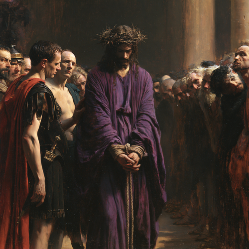 Ecce Homo - Heilige Stille · Quadrat n° 2 - Christliche Kunst