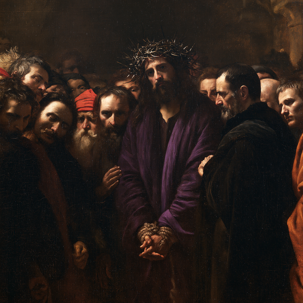 Ecce Homo - Heilige Stille · Quadrat n° 4 - Christliche Kunst