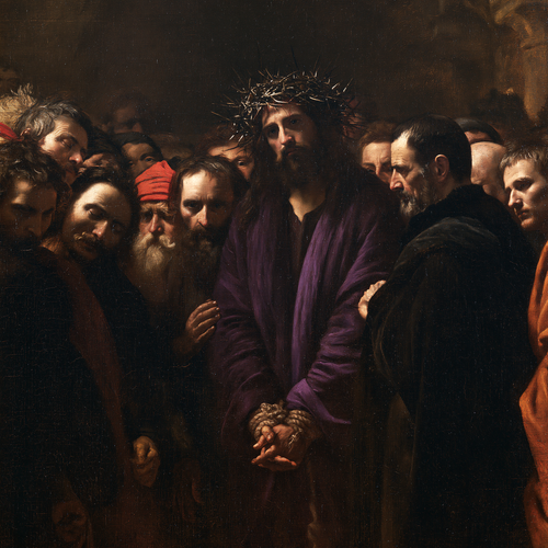 Ecce Homo - Heilige Stille · Quadrat n° 4 - Christliche Kunst