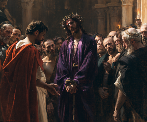 Ecce Homo - Heilige Stille · Landschaft n° 1 - Christliche Kunst