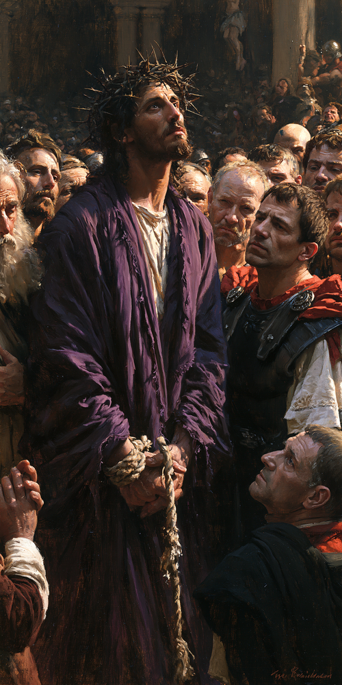 Ecce Homo - Heilige Stille · Porträt n° 4 - Christliche Kunst