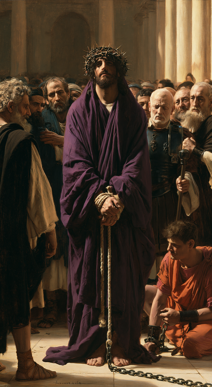 Ecce Homo - Sacred silence · Portrait n° 5