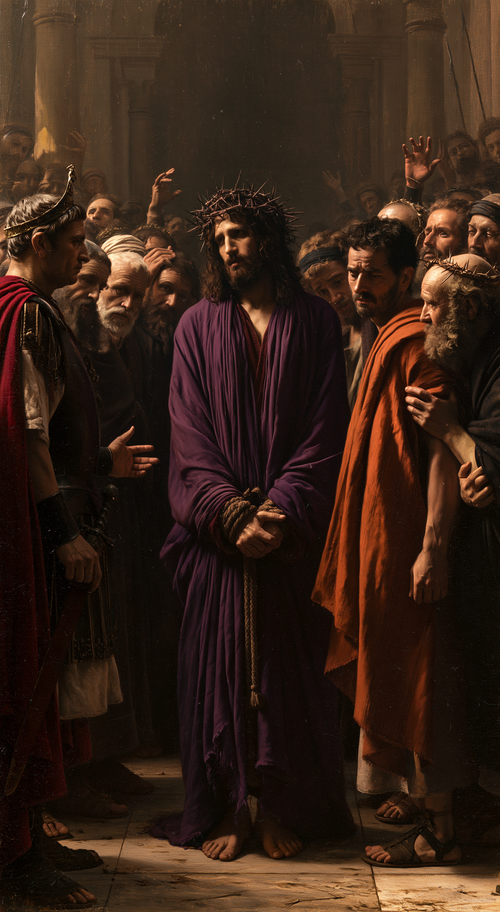 Ecce Homo - Heilige Stille · Porträt n° 6 - Christliche Kunst