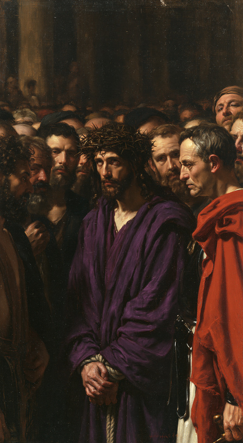 Ecce Homo - Heilige Stille · Porträt n° 8 - Christliche Kunst