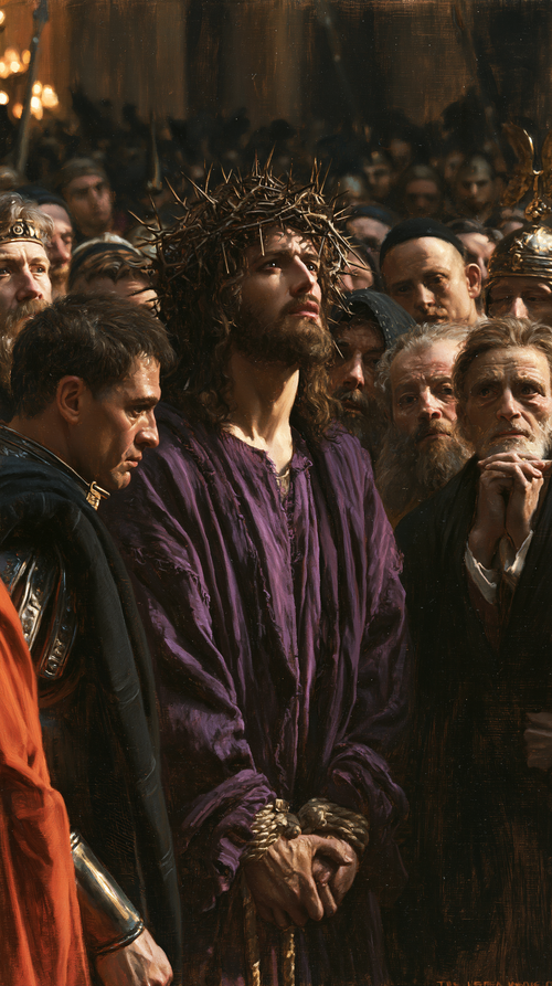 Ecce Homo - Heilige Stille · Porträt n° 9 - Christliche Kunst