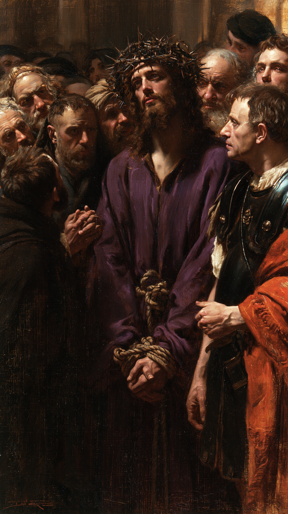 Ecce Homo - Heilige Stille · Porträt n° 10 - Christliche Kunst