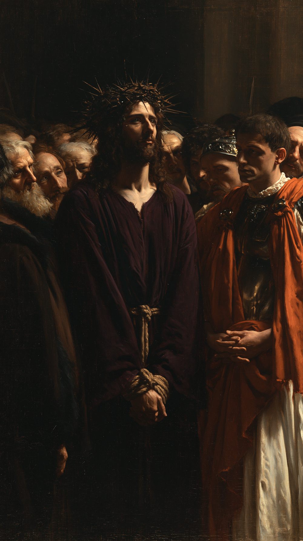 Ecce Homo - Heilige Stille · Porträt n° 11 - Christliche Kunst